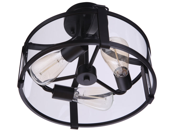 Elliot 3-Light Semi-Flush Mount by Craftmade - view 12