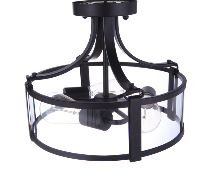 Elliot 3-Light Semi-Flush Mount by Craftmade - view 13