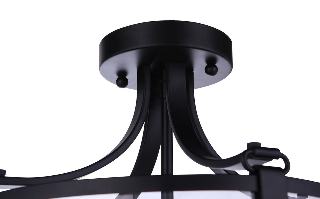 Elliot 3-Light Semi-Flush Mount by Craftmade - view 14