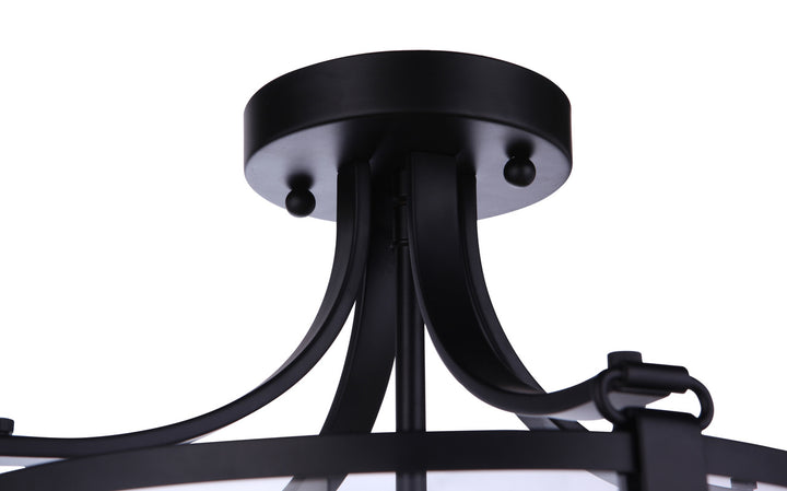 Elliot 3-Light Semi-Flush Mount by Craftmade - view 14