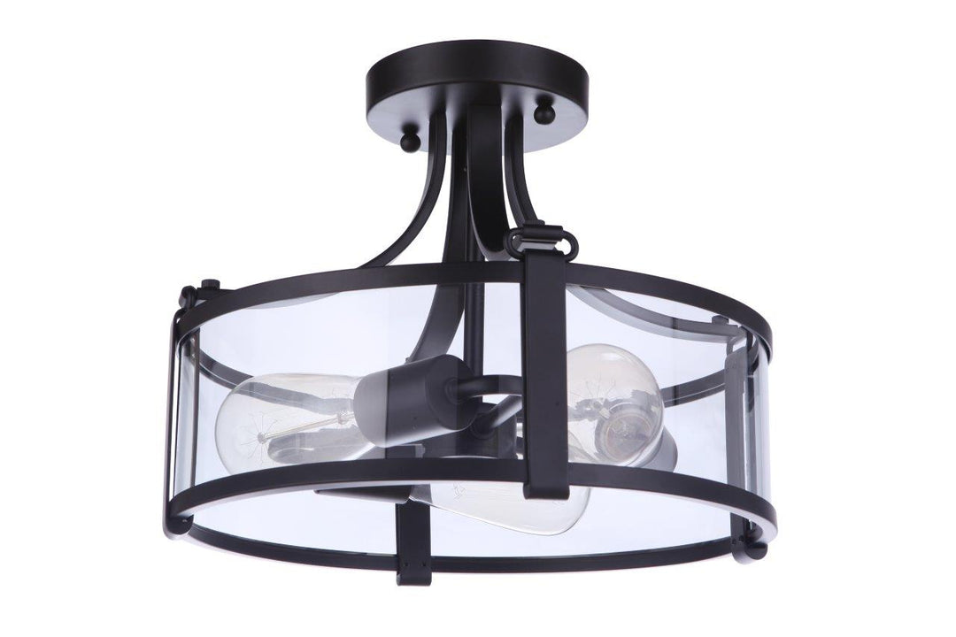Elliot 3-Light Semi-Flush Mount by Craftmade - view 9