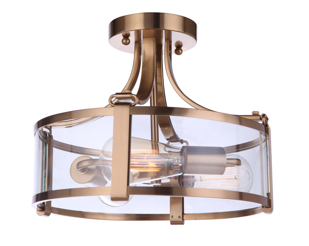 Elliot 3-Light Semi-Flush Mount by Craftmade - view 17