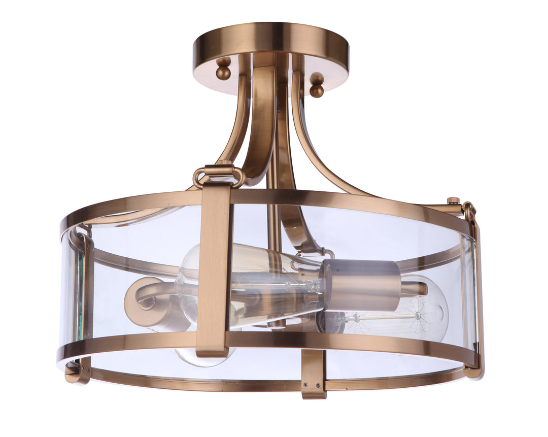 Elliot 3-Light Semi-Flush Mount by Craftmade - view 18