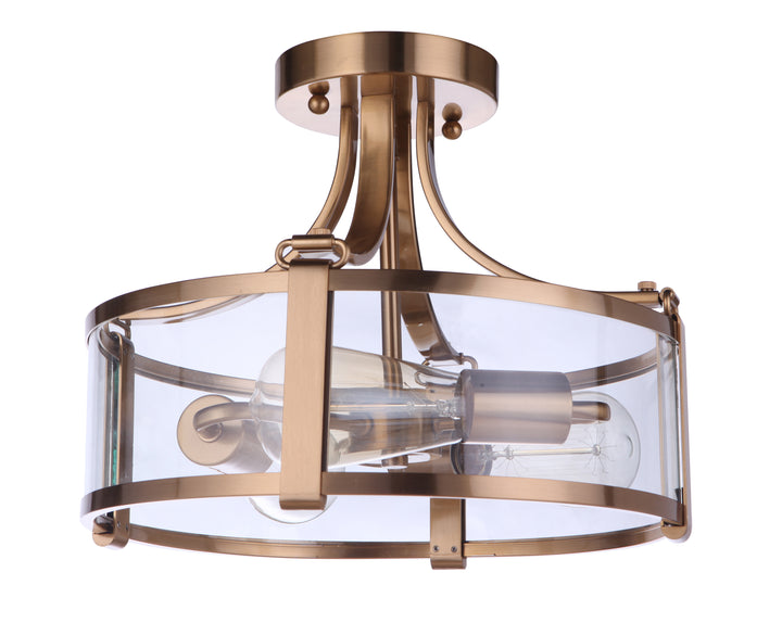 Elliot 3-Light Semi-Flush Mount by Craftmade - view 18