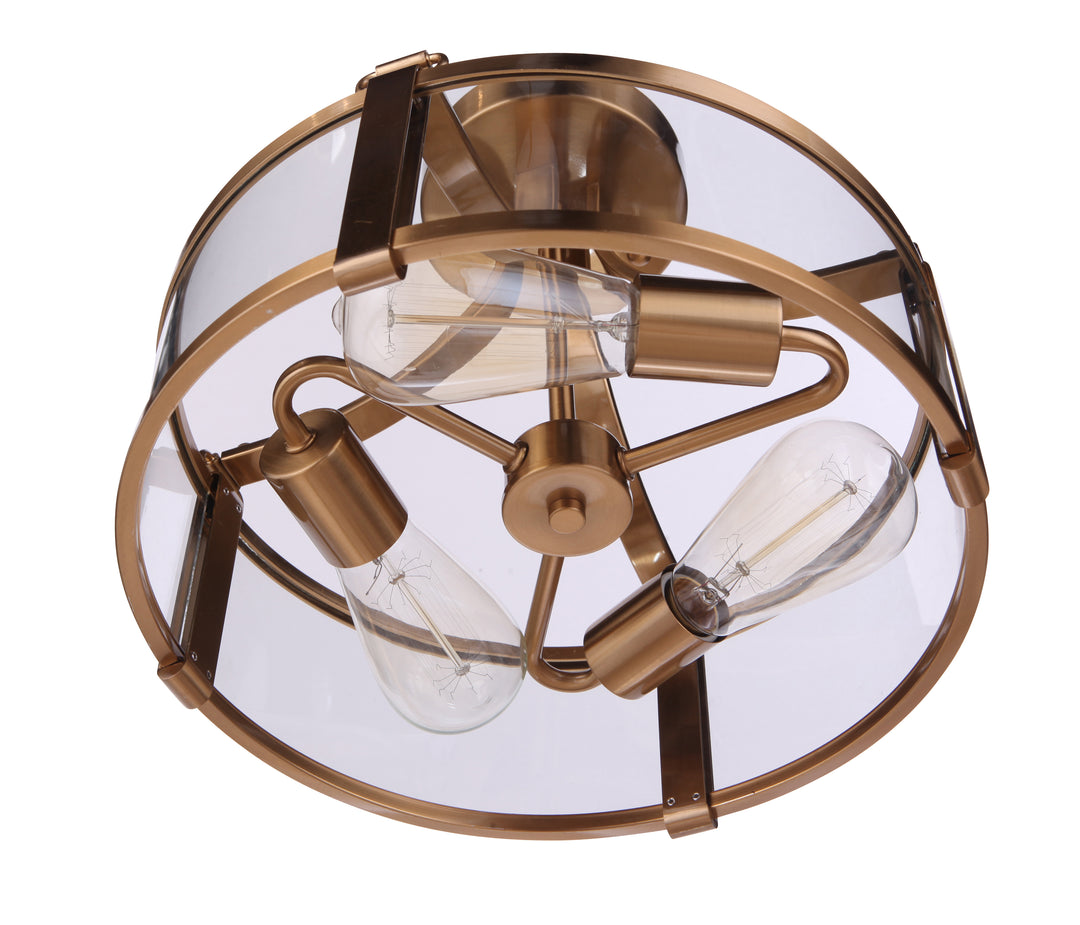 Elliot 3-Light Semi-Flush Mount by Craftmade - view 19
