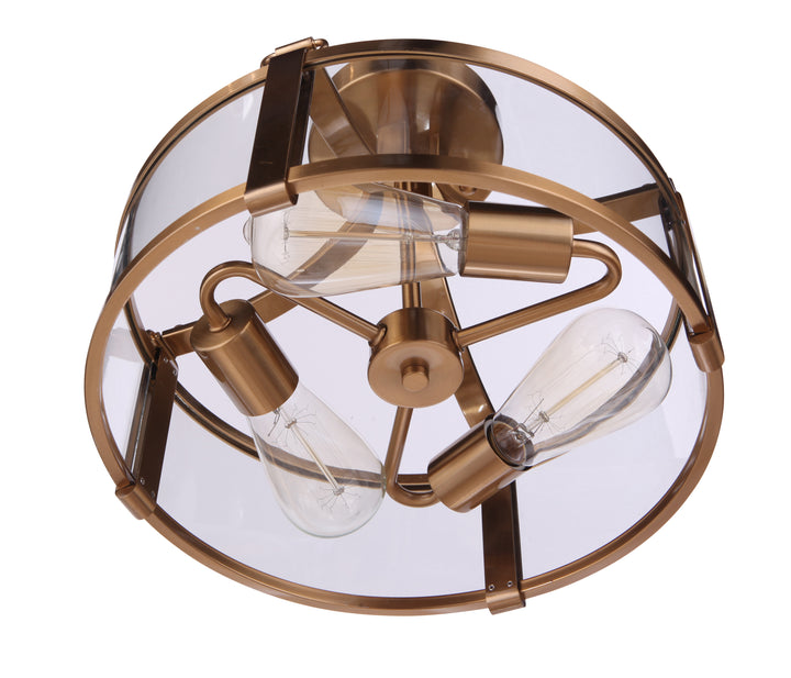 Elliot 3-Light Semi-Flush Mount by Craftmade - view 19