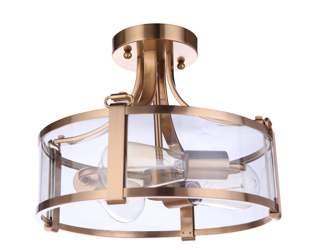 Elliot 3-Light Semi-Flush Mount by Craftmade - view 20