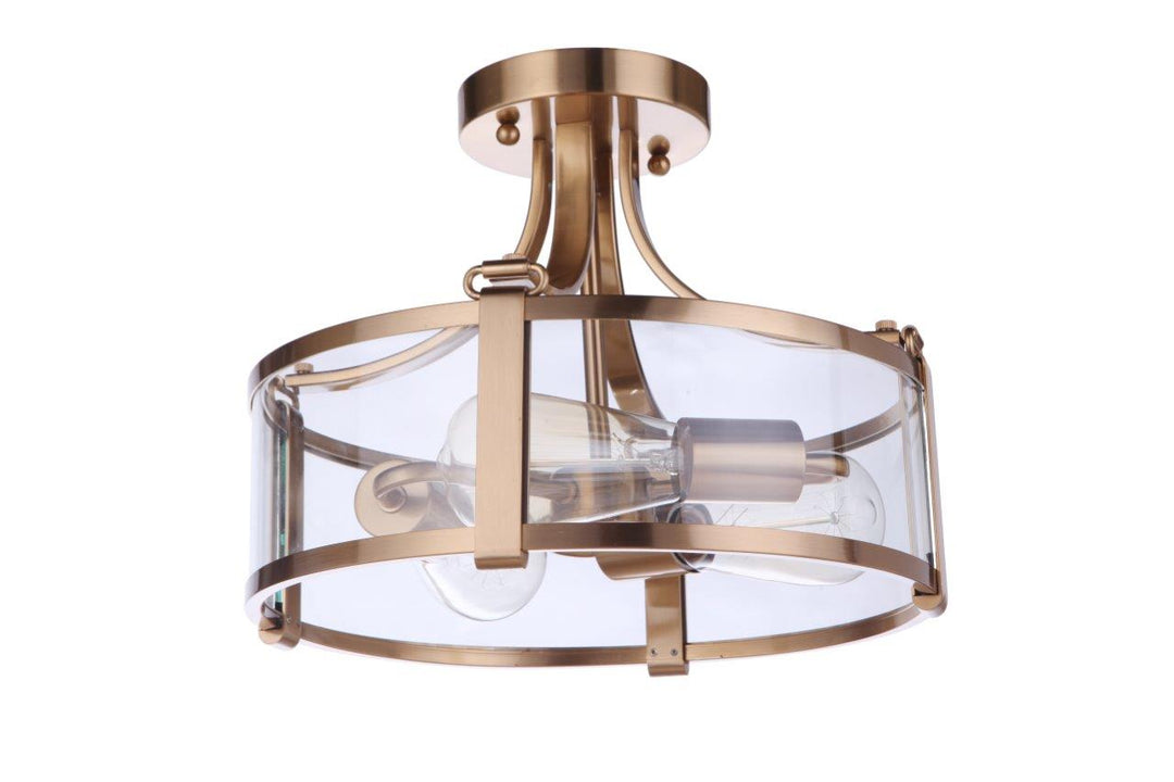 Elliot 3-Light Semi-Flush Mount by Craftmade - view 16