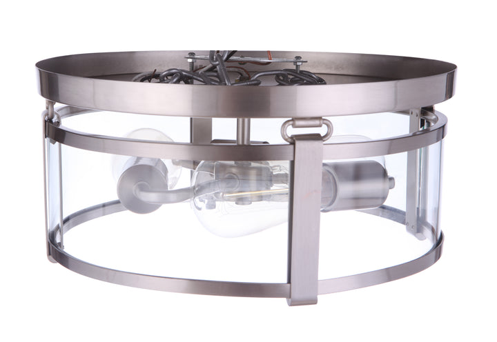 Elliot 3-Light Flush Mount by Craftmade - view 6