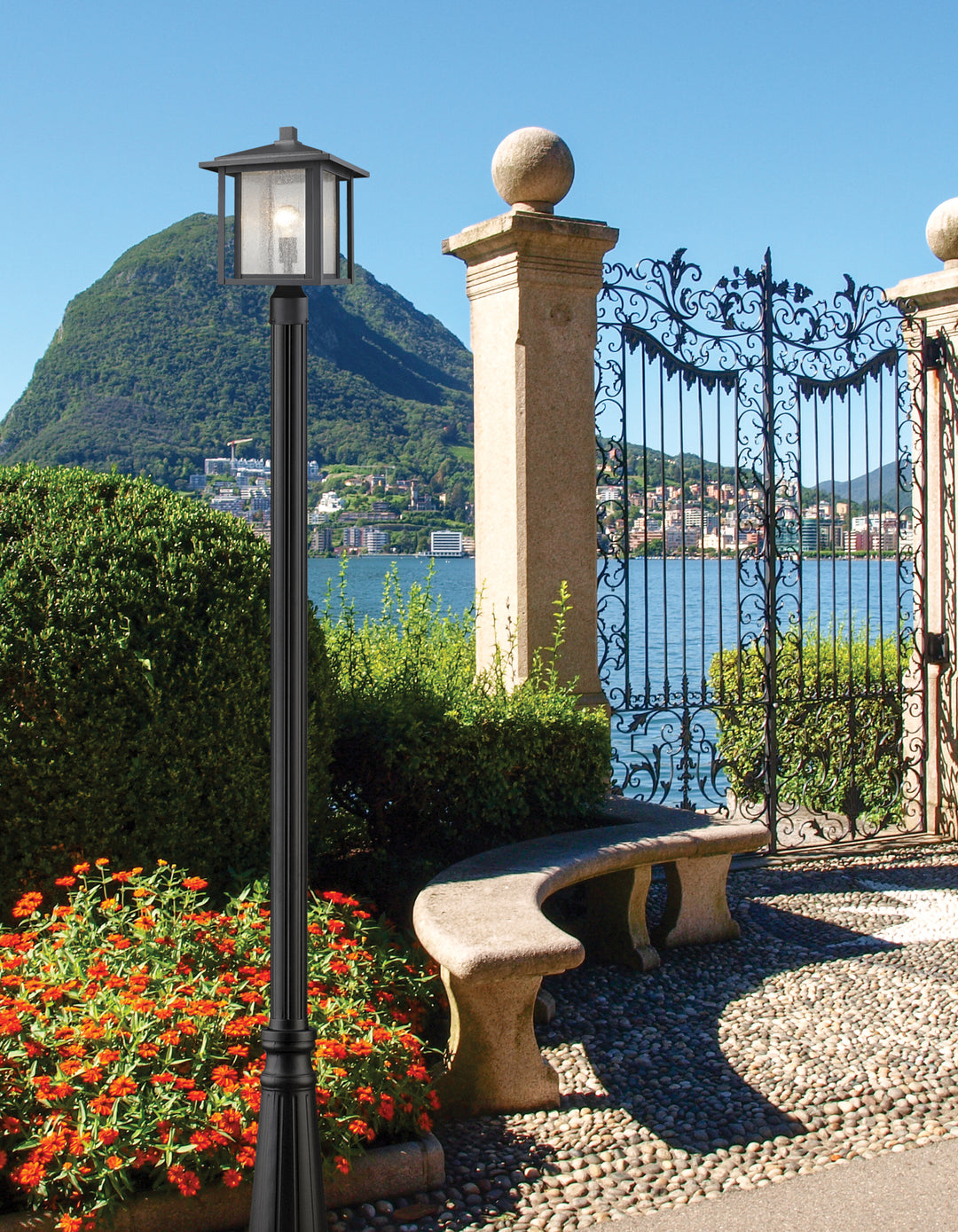 Aspen - 1 Light Outdoor Post Light (554PHB-519P)