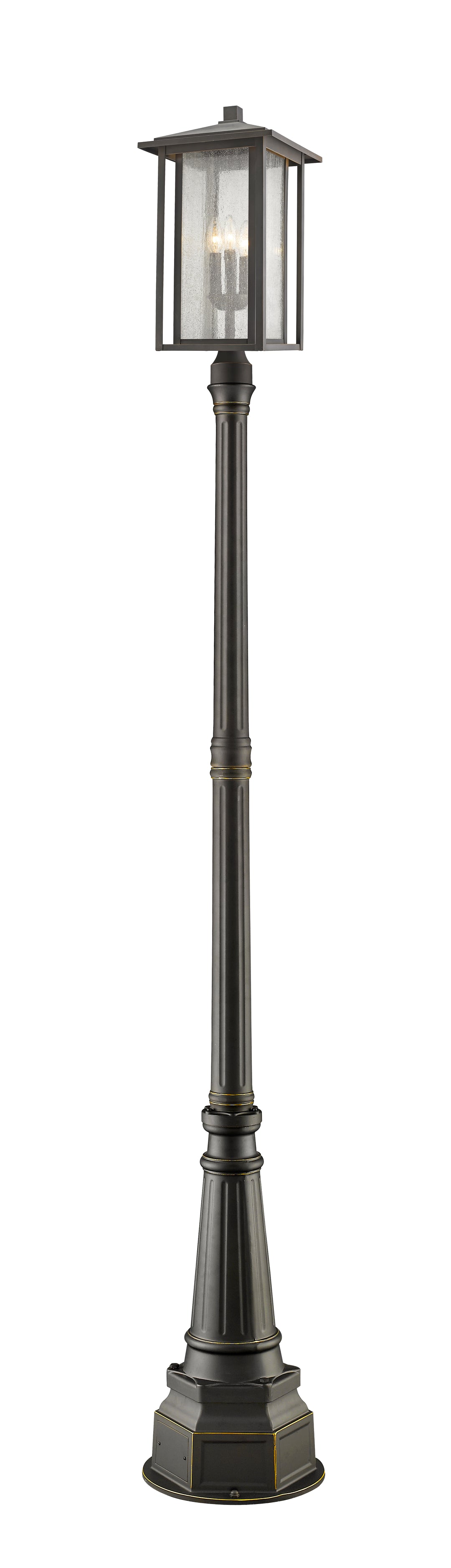 Aspen - 3 Light Outdoor Post Light