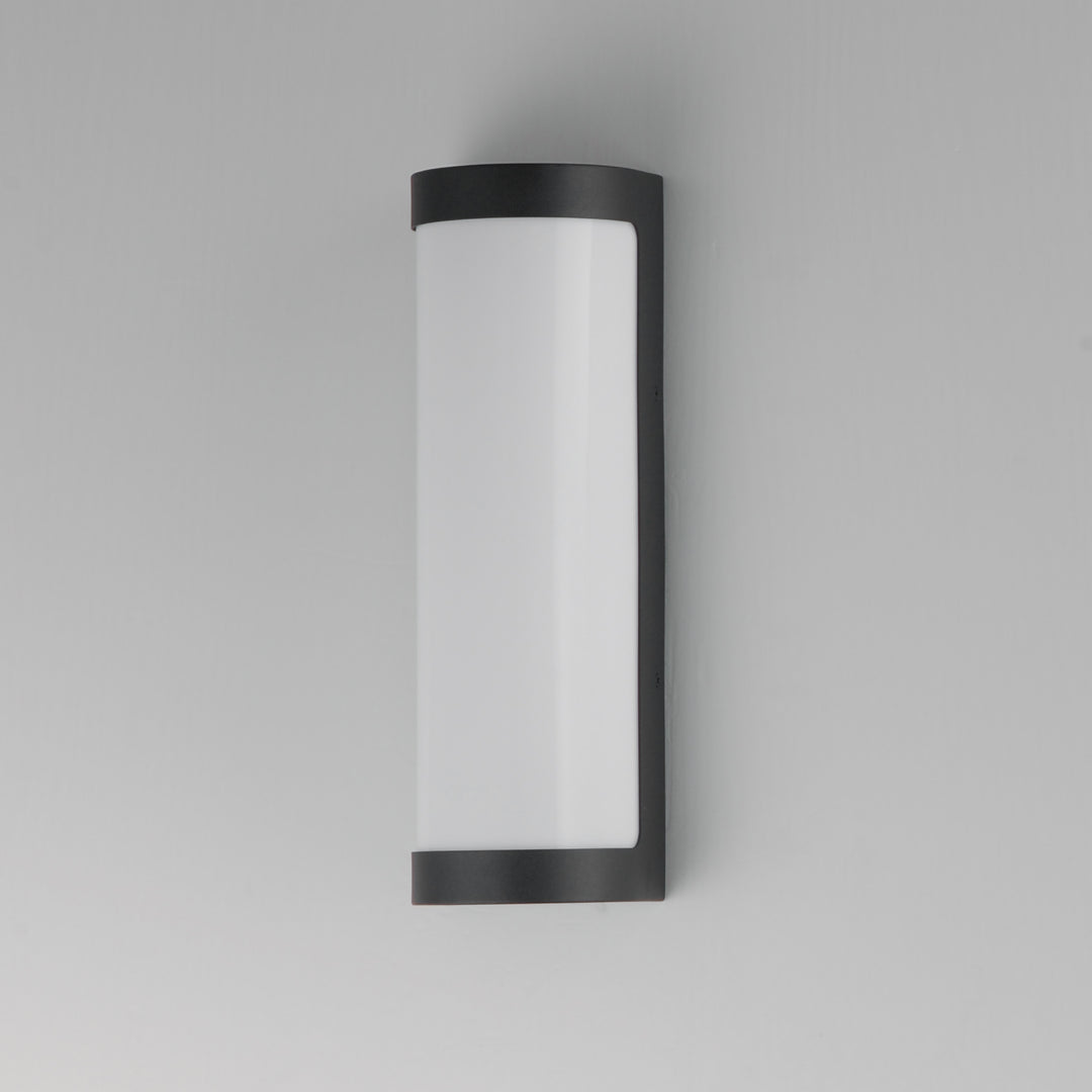 Halfpipe LED Outdoor Sconce 5CCT White / Black alternate view