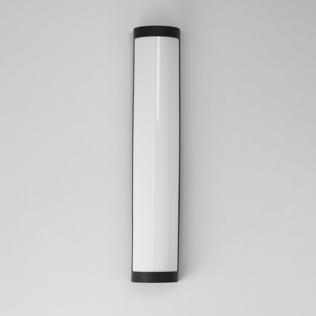 Halfpipe LED Outdoor Sconce 5CCT White / Black alternate view