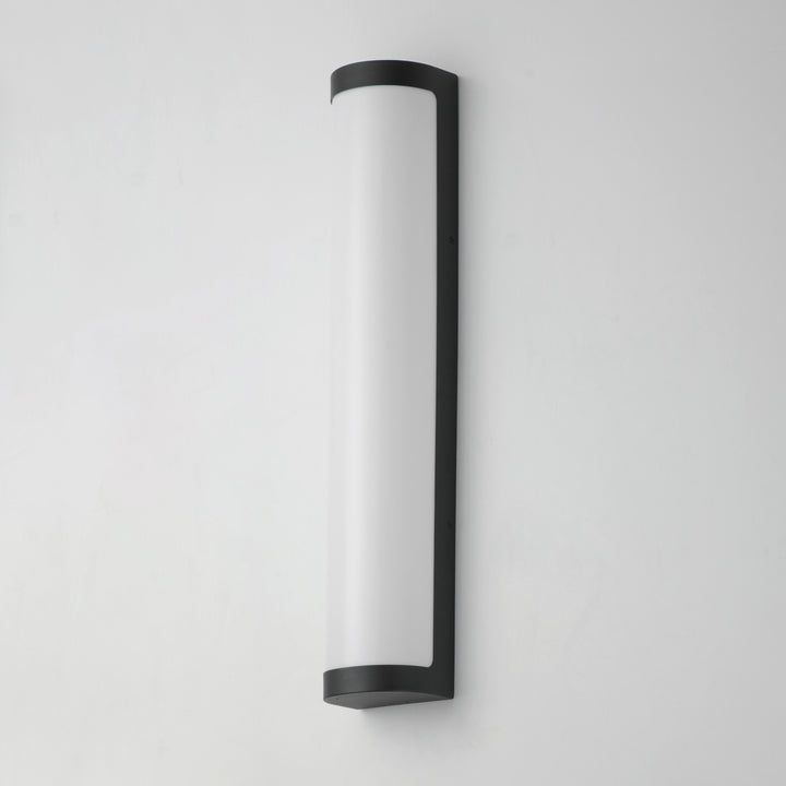 Halfpipe LED Outdoor Sconce 5CCT White / Black alternate view
