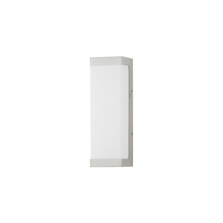 Tunnel LED Outdoor Sconce White / Aluminum