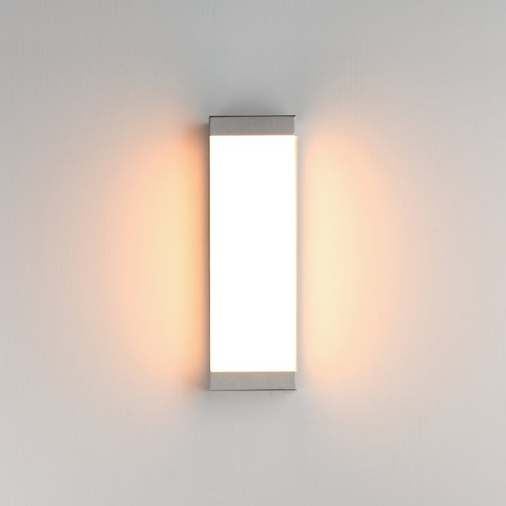 Tunnel LED Outdoor Sconce White / Aluminum alternate view