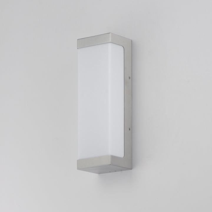 Tunnel LED Outdoor Sconce White / Aluminum alternate view
