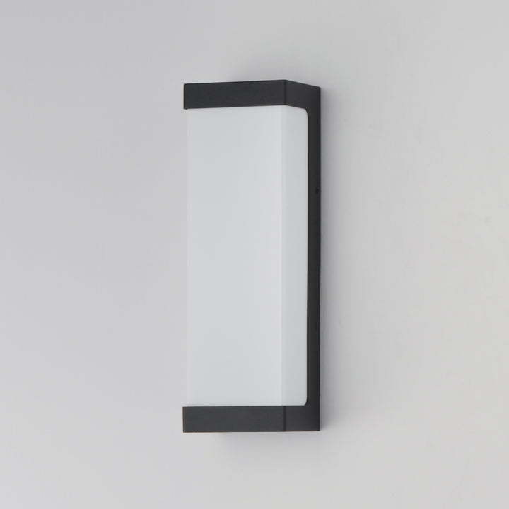 Tunnel LED Outdoor Sconce White / Black alternate view