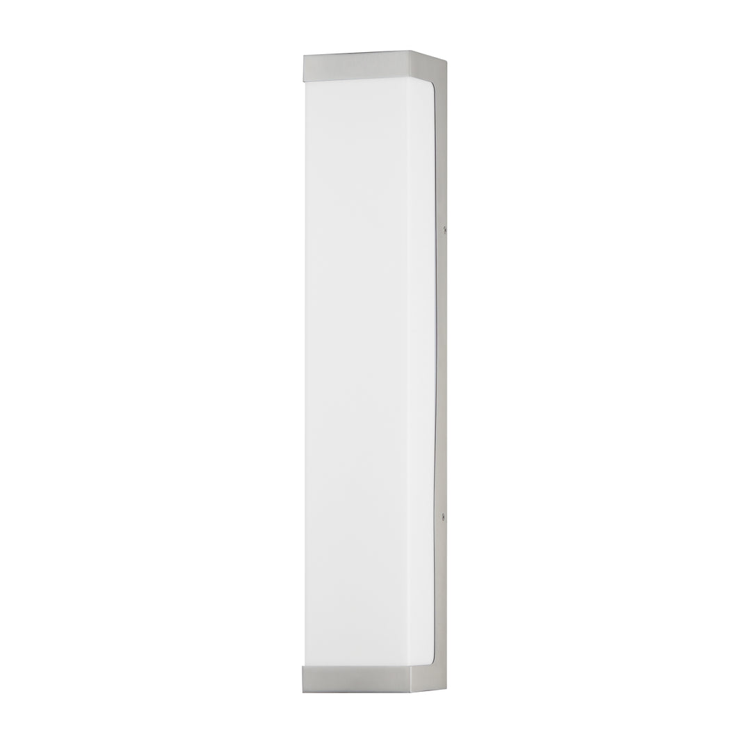 Tunnel LED Outdoor Sconce White / Aluminum