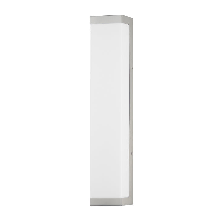 Tunnel LED Outdoor Sconce White / Aluminum