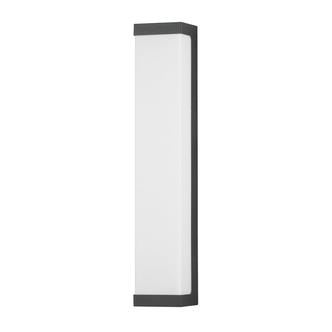 Tunnel LED Outdoor Sconce White / Black
