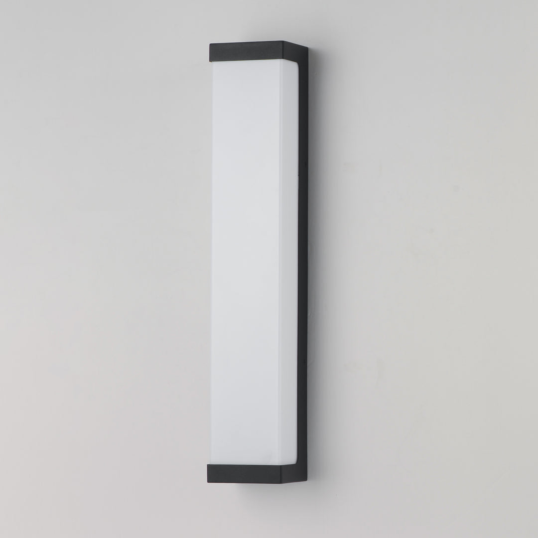 Tunnel LED Outdoor Sconce White / Black alternate view