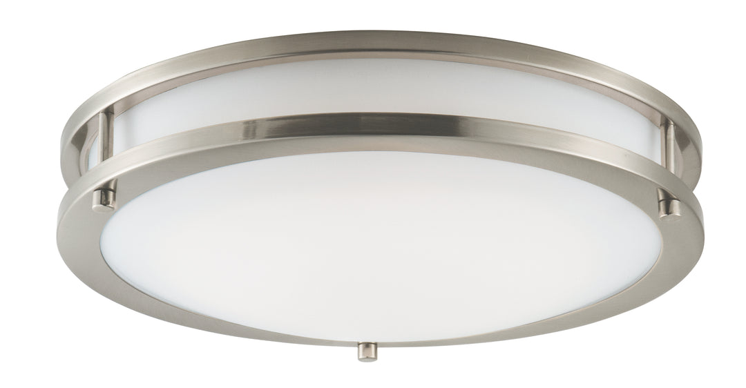 Linear LED LED Surface Mount White / Satin Nickel