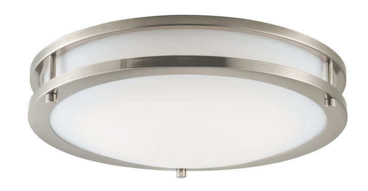 Linear LED LED Surface Mount White / Satin Nickel
