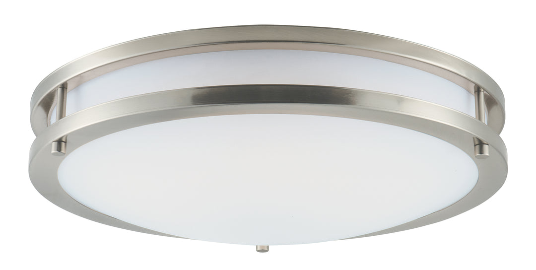 Linear LED LED Surface Mount White / Satin Nickel