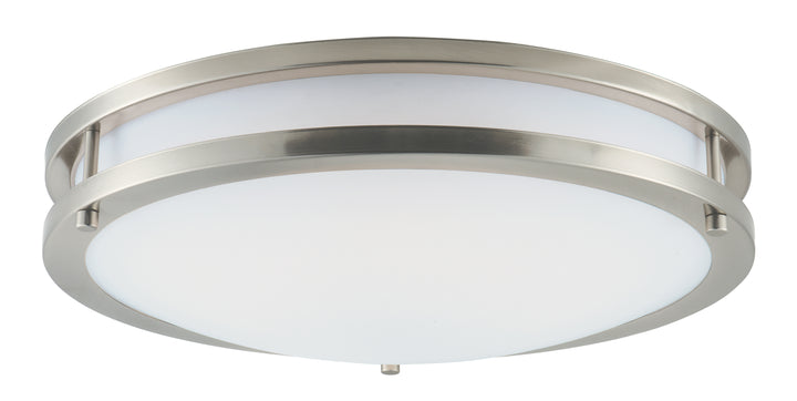 Linear LED LED Surface Mount White / Satin Nickel