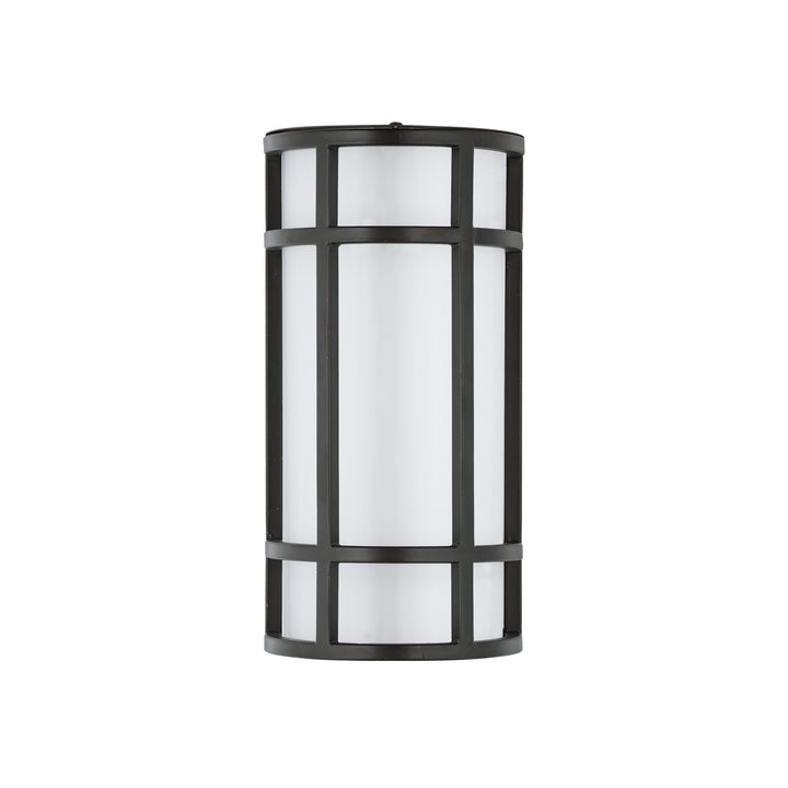 Moon Ray LED Outdoor Wall Sconce White / Bronze
