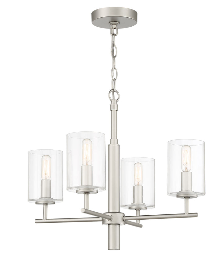 Hailie Chandelier in Satin Nickel by Craftmade