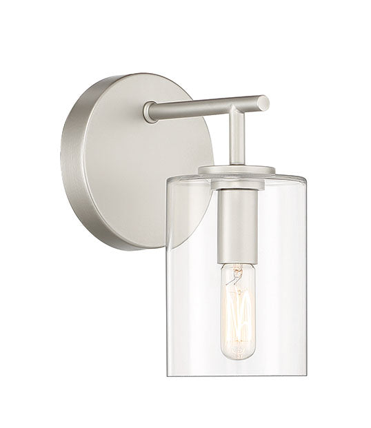 Hailie Wall Sconce in Satin Nickel by Craftmade