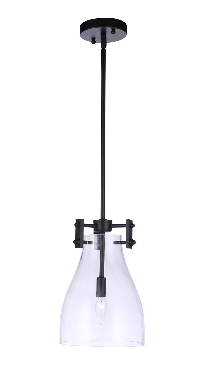 Chardonnay Pendant in Flat Black by Craftmade