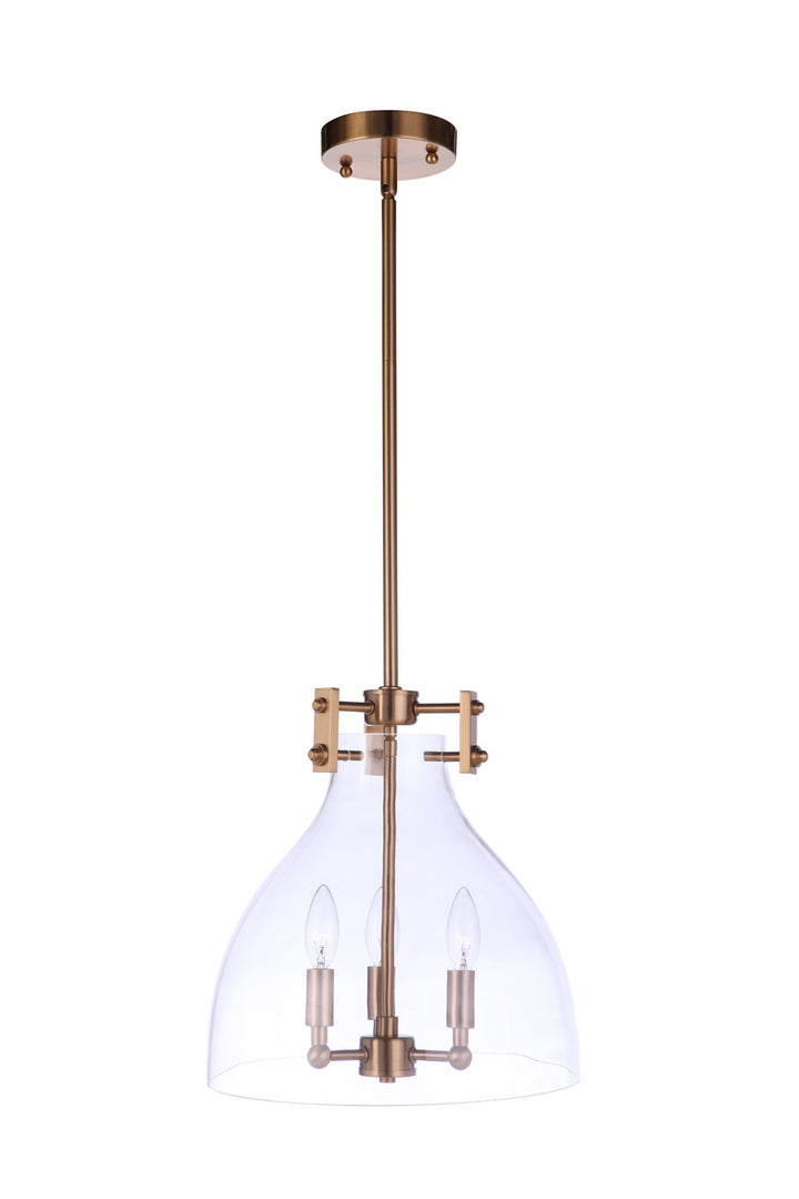 Chardonnay Pendant in Satin Brass by Craftmade