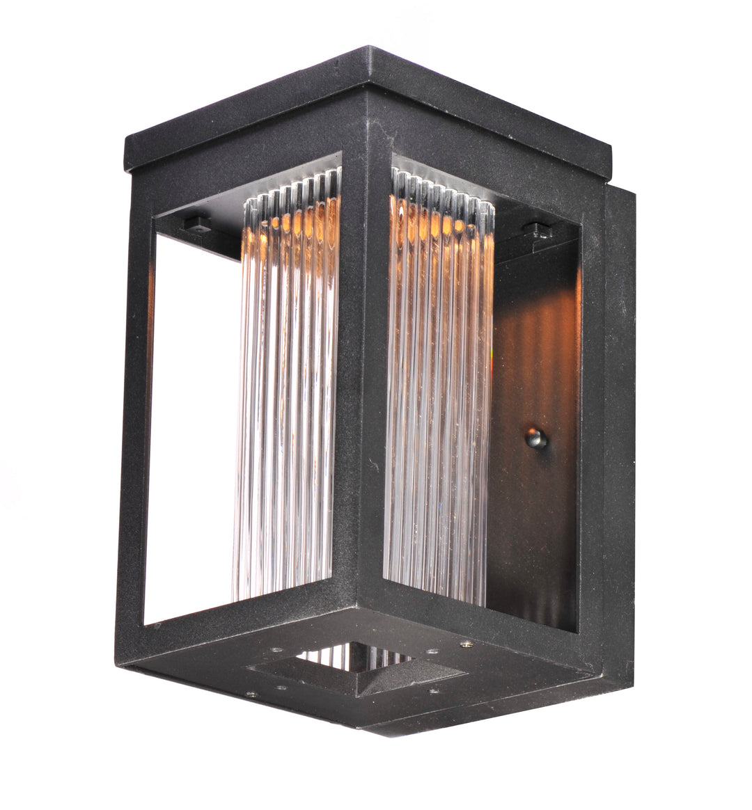 Salon Outdoor LED Wall Sconce Black (CRBK) alternate view