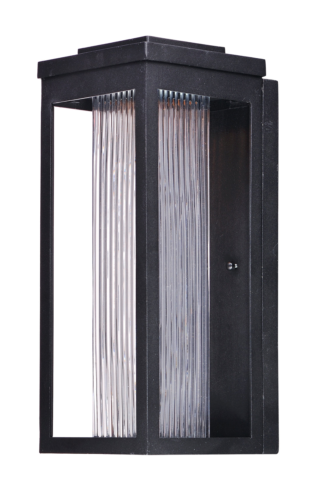 Salon Outdoor LED Wall Sconce Black (CRBK)