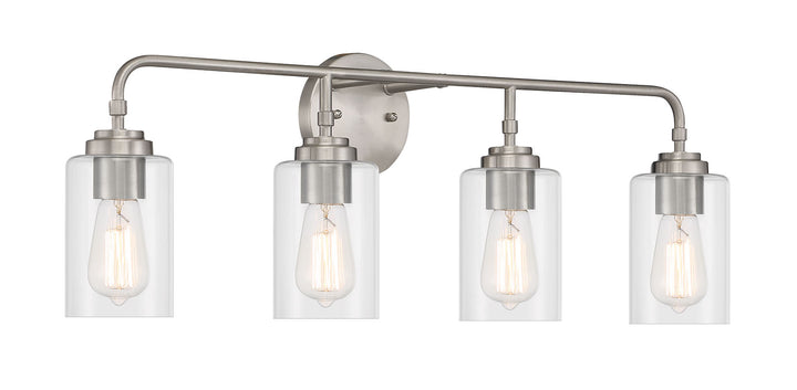 Stowe Vanity Light in Brushed Polished Nickel by Craftmade