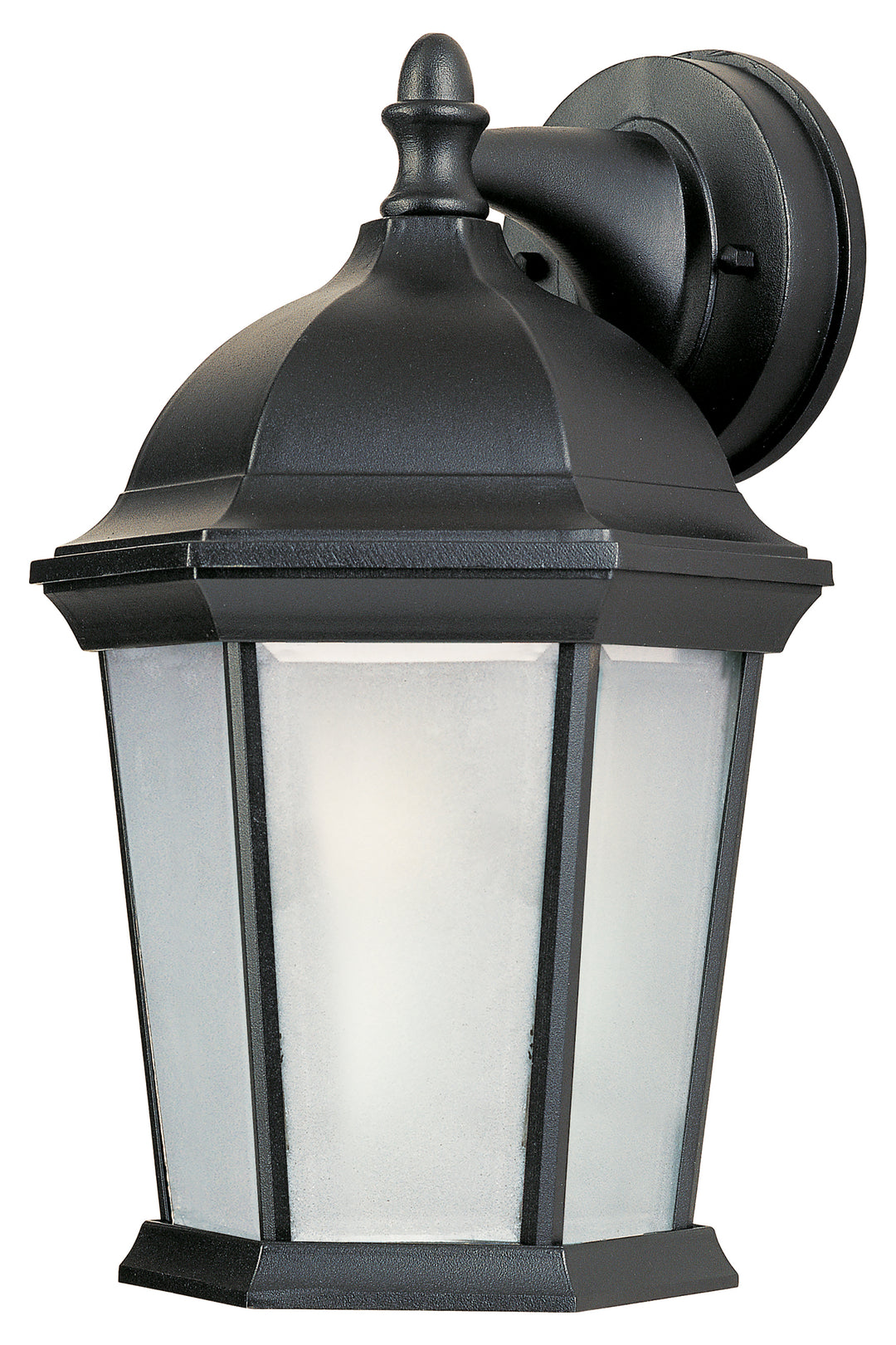 Builder Cast LED 1-Light Outdoor Wall Mount Black