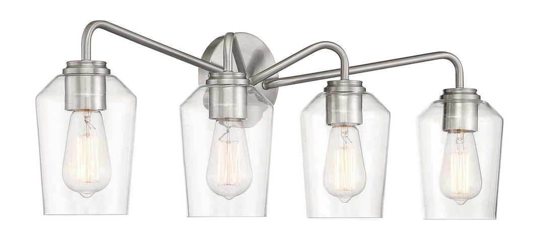 Shayna Vanity Light in Brushed Polished Nickel by Craftmade