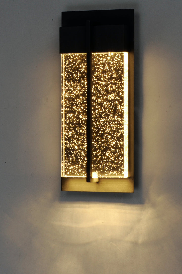 Cascade LED Outdoor Wall Sconce BGBK alternate view
