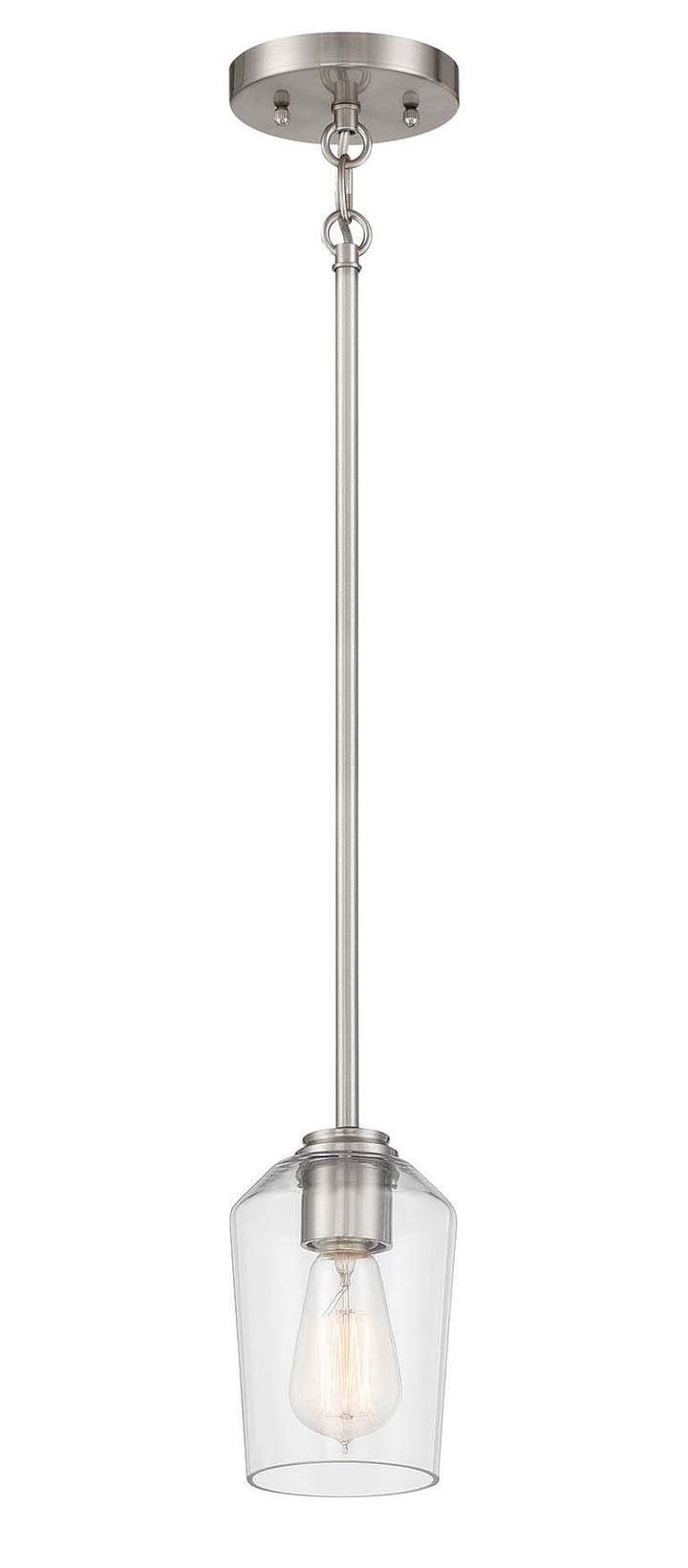 Shayna Pendant in Brushed Polished Nickel by Craftmade