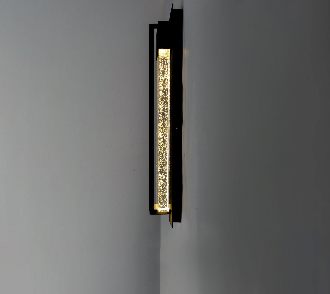 Cascade LED Outdoor Wall Sconce BGBK alternate view