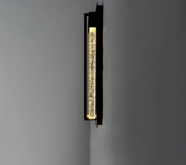 Cascade LED Outdoor Wall Sconce BGBK alternate view