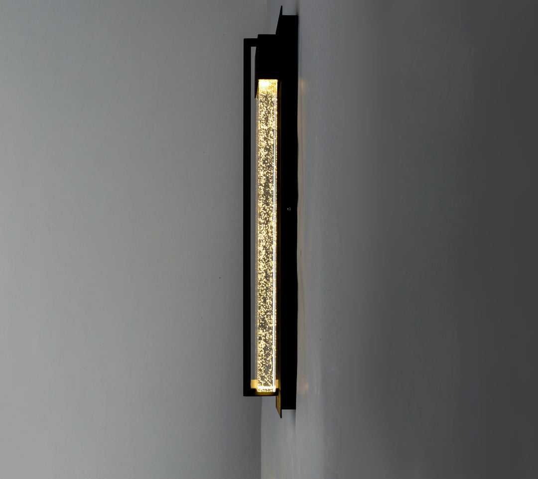 Cascade LED Outdoor Wall Sconce BGBK alternate view