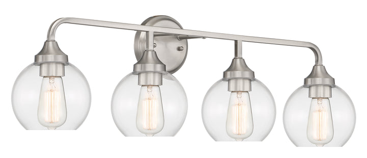 Glenda Vanity Light in Brushed Polished Nickel by Craftmade
