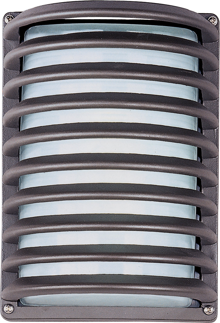 Zenith LED 1-Light Wall Sconce White / Architectural Bronze