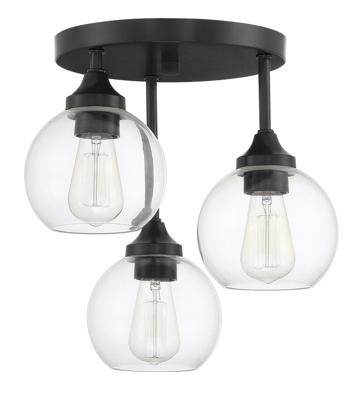 Glenda 3-Light Semi-Flush Mount by Craftmade - view 9