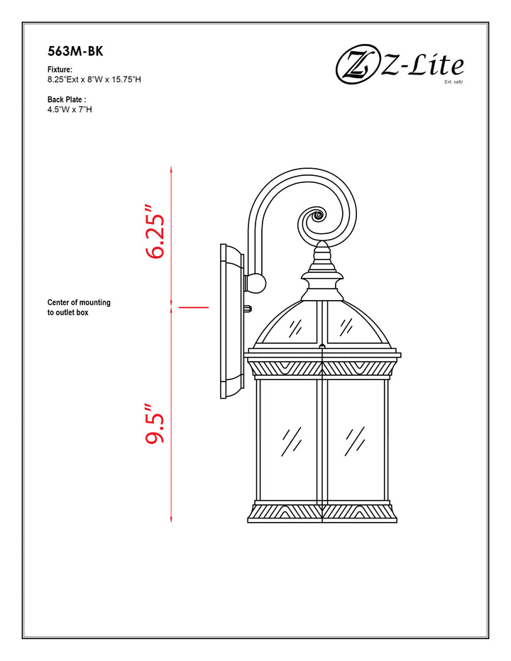 Annex - 1 Light Outdoor Wall Light