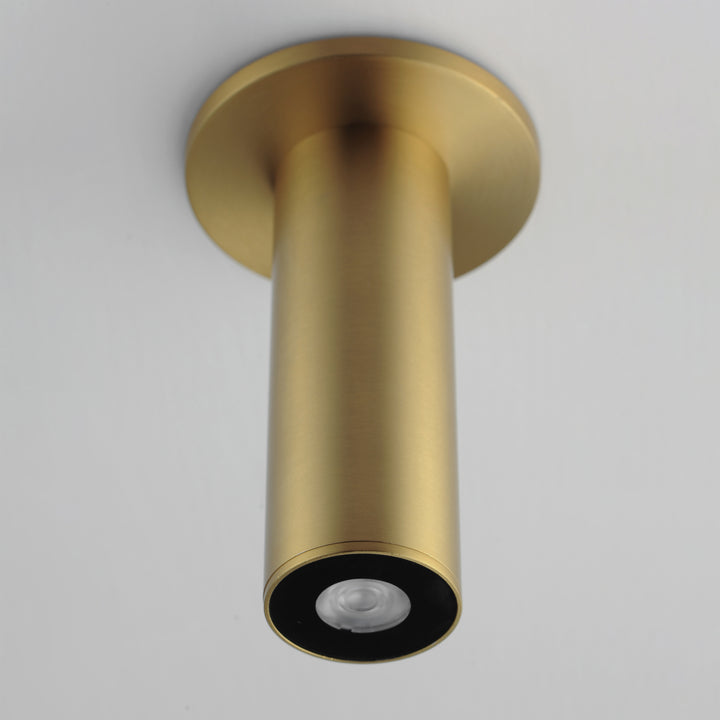 Calibro 7.5" LED Indoor Flush Mount Natural Aged Brass alternate view